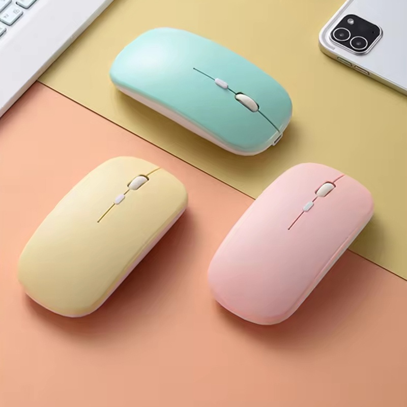 Pc Gaming Xiaomi - Silent Bluetooth Mouse Portable Wireless Computer