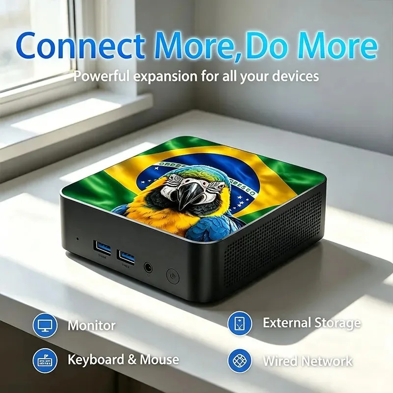 Mexico Brazil Flag Mini PC Int - Pc Gaming Mini ulasan dan harga