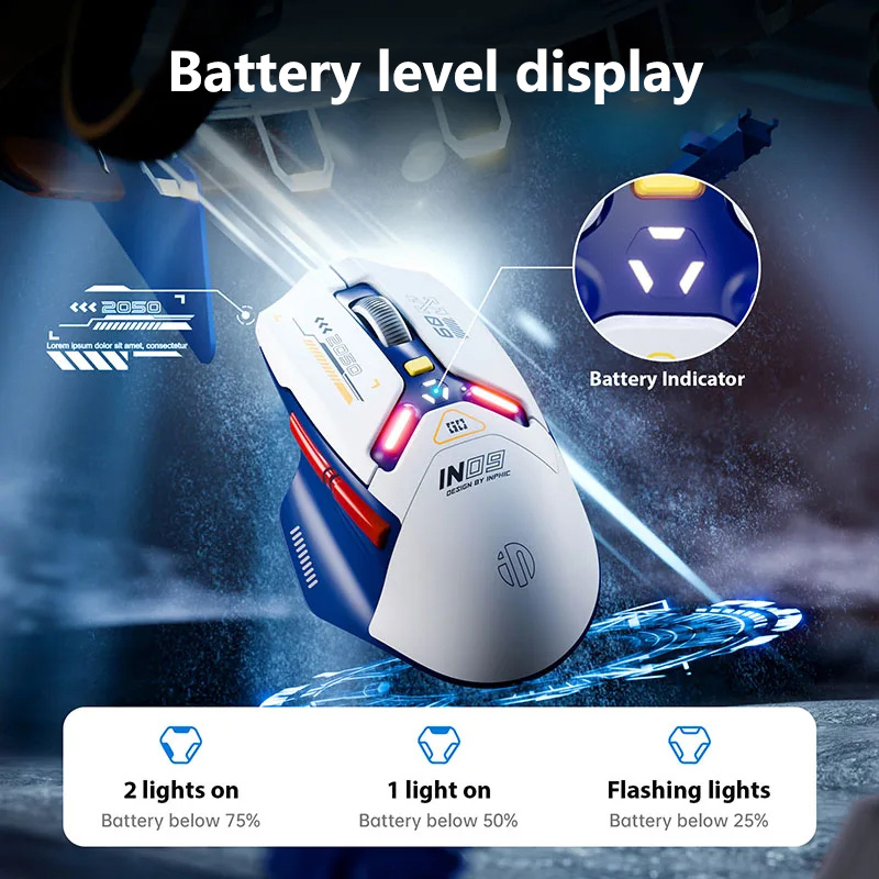 INPHIC IN9 Tri-mode Wireless G - Pc Gaming Gta 6 ulasan dan harga