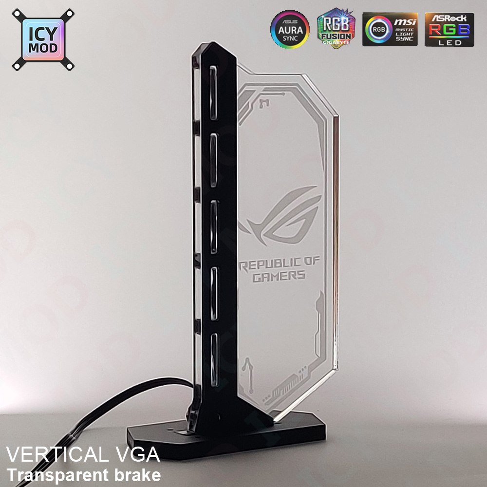 Transparent Vertical GPU Suppo - Pc Gaming Nvidia 4090 ulasan dan harga