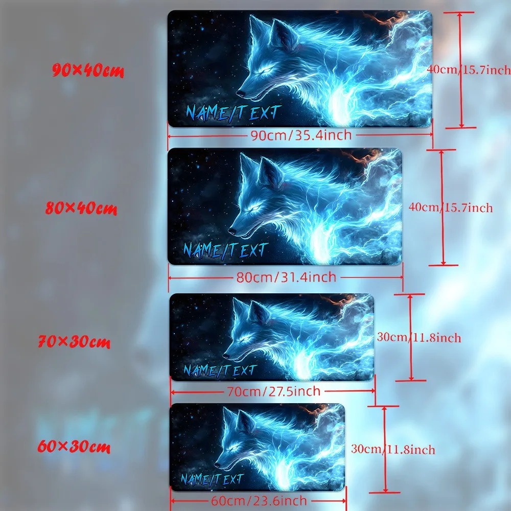 Custom Name Magic Wolf HD Prin - Pc Gaming Names ulasan dan harga