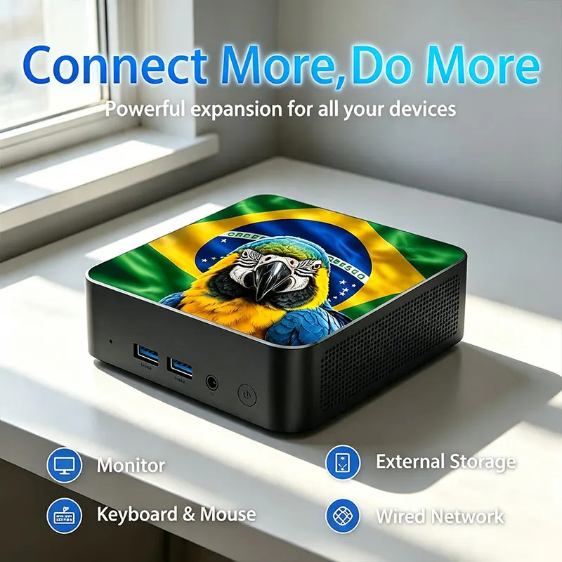 2026 Mexico & Brazil Flag Them - Pc Gaming Mini ulasan dan harga