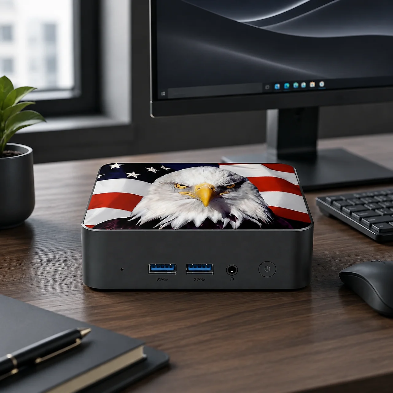 Canada Flag Ultra Slim Mini De - Pc Gaming Mini ulasan dan harga