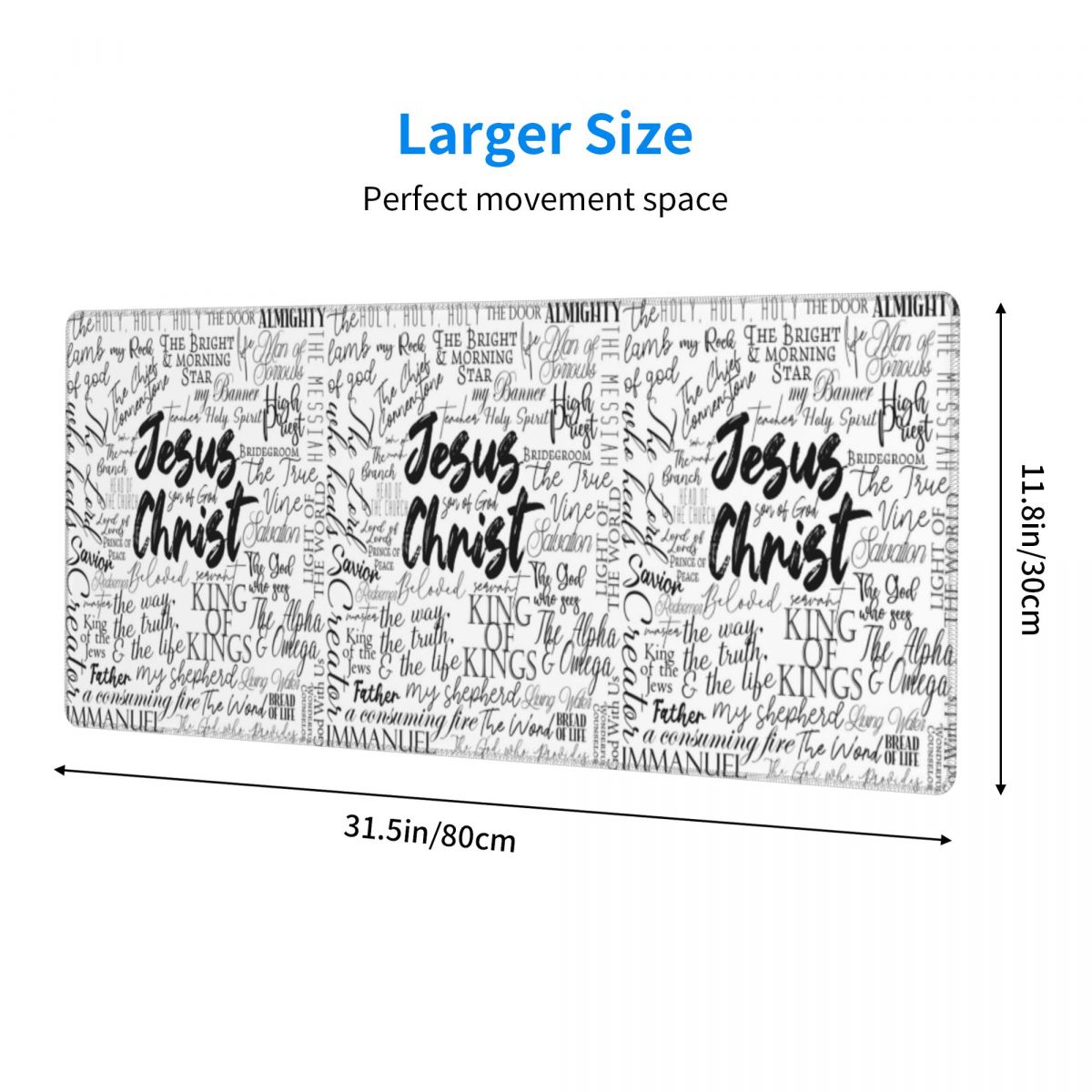 Large Mouse Pad The Names Of G - Pc Gaming Names ulasan dan harga