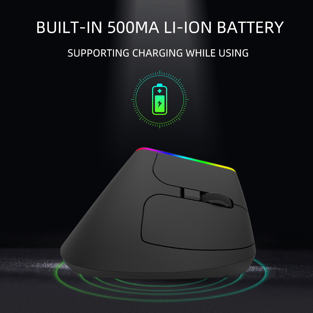 Delux  Ergonomic Vertical Mous - Pc Gaming Gta 6 ulasan dan harga