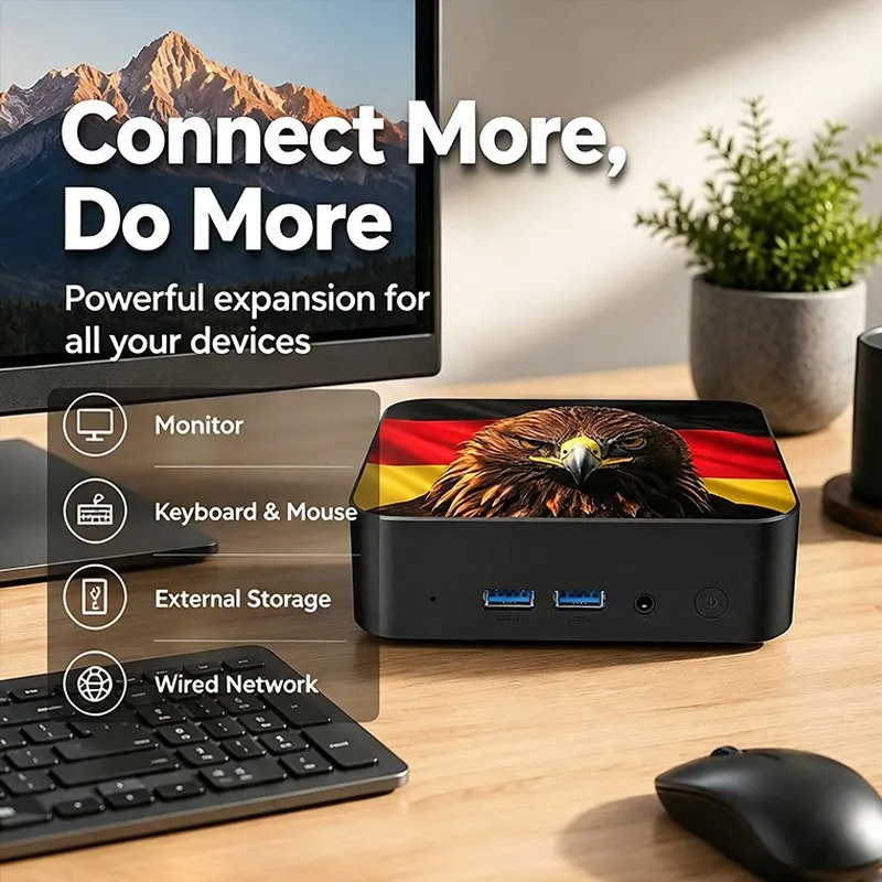 Intel i9 8950HK 2026 Mini Desk - Pc Gaming Mini ulasan dan harga